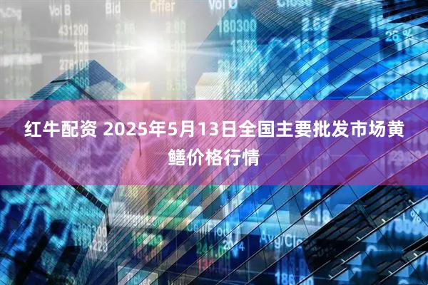 红牛配资 2025年5月13日全国主要批发市场黄鳝价格行情